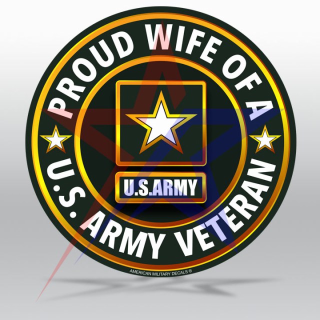 Proud wife of an Army Veteran