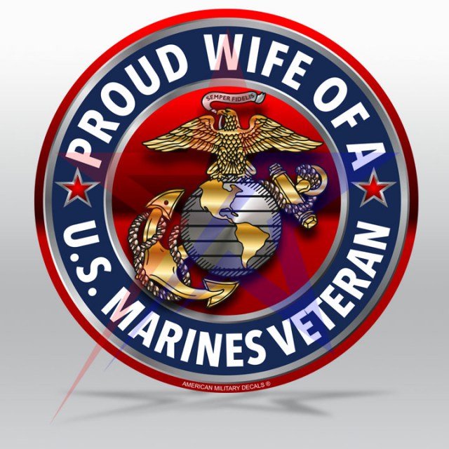 Proud wife of an Mairnes Veteran