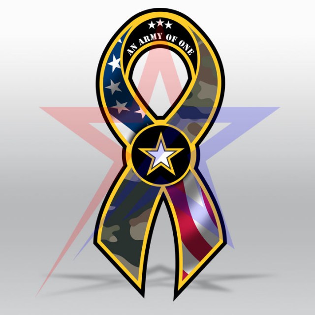 Army Support Ribbon