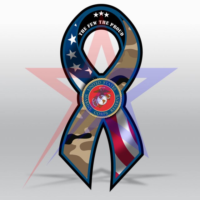 Marines Support Ribbon